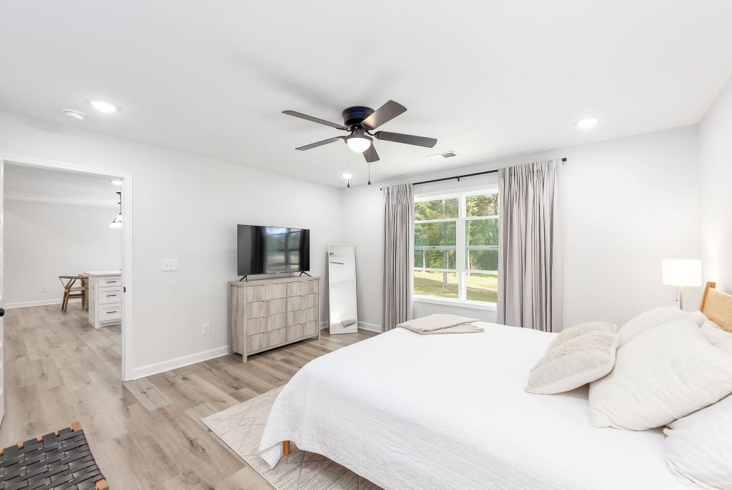 Open and spacious home interior in West Tennessee with natural light