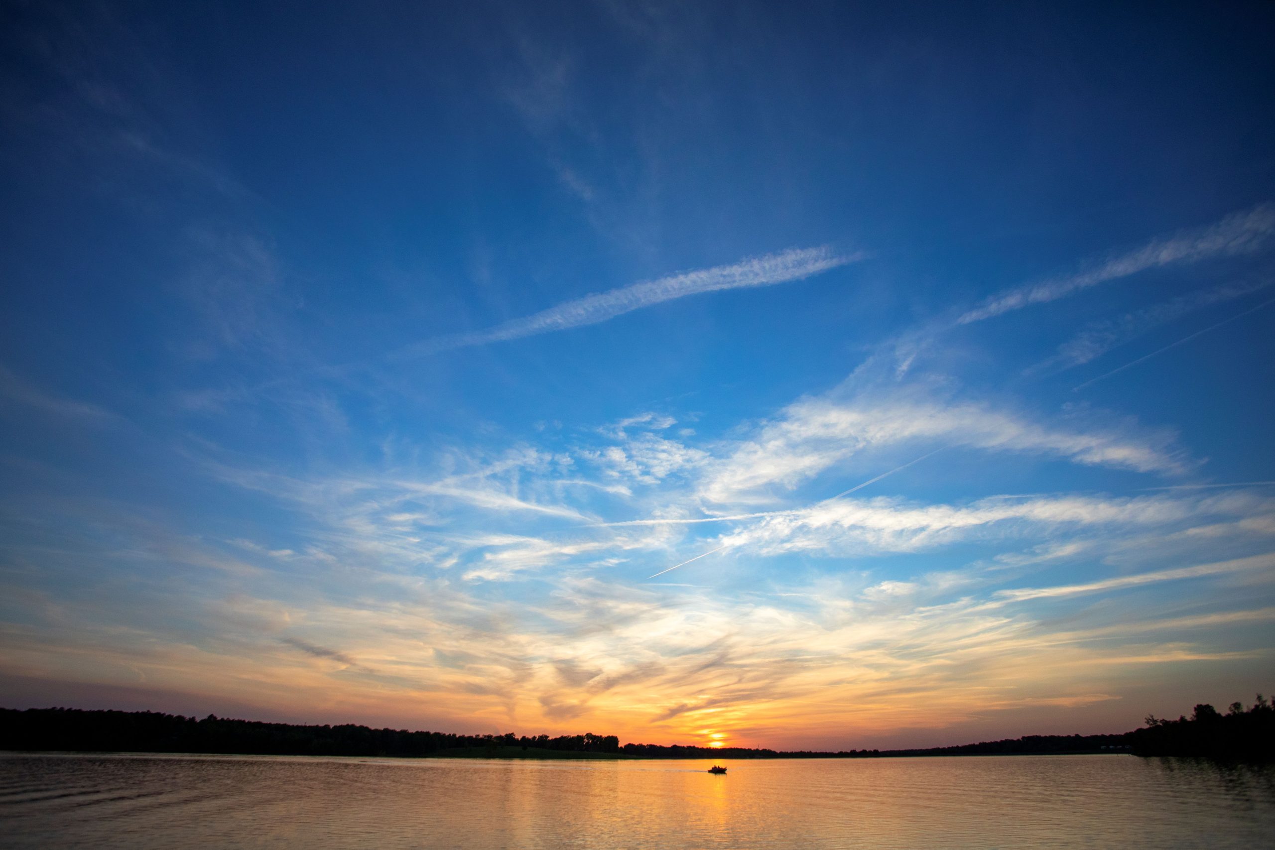 Peaceful countryside in West Tennessee near the Tennessee River
