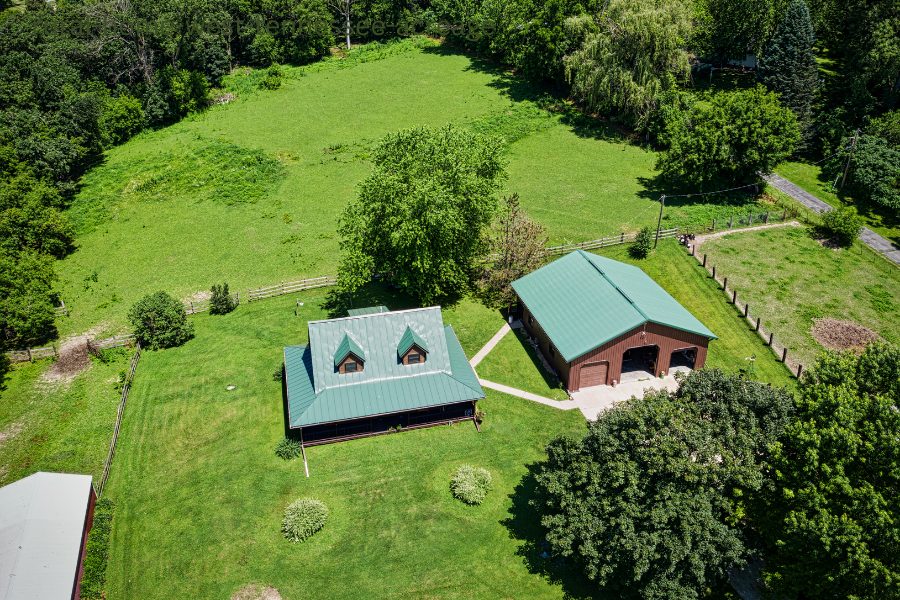 Country home with land and farmland in rural West Tennessee near Jackson TN.
