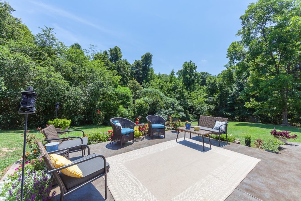 Large backyard space at a West Tennessee home for families